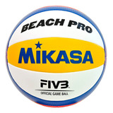 Bola Oficial De Vôlei De Praia Mikasa Bv550c Fivb - Original