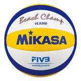 Bola Oficial De Vôlei De Praia Mikasa Vls300 - Padrão Fivb
