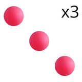 Bola Para Street Hockey 313 Action - Laranja - Pack 3 Un.