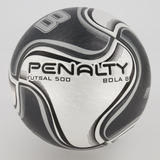 Bola Penalty 8 X Futsal Cinza