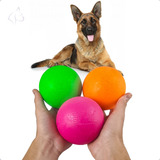 Bola Pet Brinquedo Cachorros Grande Maciça Anti Stress 3und