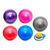 Bola Pilates Yoga Fitness 55 Cm C/ Bomba Abdominal Ginastica