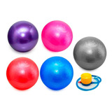 Bola Pilates Yoga Fitness 55 Cm C/ Bomba Abdominal Ginastica