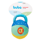 Bola Plush Com Alça Chocalho Pelúcia Zoo Brinquedo Bebê Buba