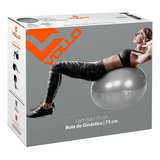 Bola Suíça De Ginástica Pilates 75cm Vollo - Acompanha Bomba