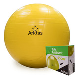 Bola Suiça De Pilates Arktus 45 Cm C/ Bomba Ar Anti-burst