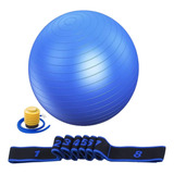 Bola Suíça Pilates 65cm + Faixa