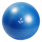 Bola Suíça Pilates Musculação Gymball Azul