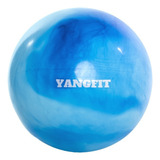 Bola Suiça Pilates Yoga 65cm Anti Estouro Com Bomba Rainbow Cor Azul Rainbow