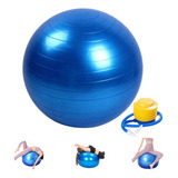 Bola Suiça Pilates Yoga Abdominal Fitness 55cm Bomba Grátis