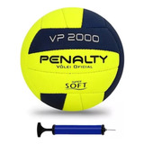 Bola Vôlei Penalty Oficial Vp 2000 + Bomba De Ar