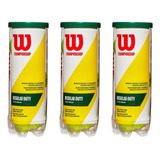 Bola Wilson Championship Regular Duty - Pack 3 Tubos