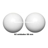 Bolão Bola Branca Saída 58 Mm Novo Bilhar Sinuca Snooker