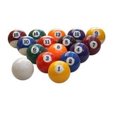 Bolas De Bilhar Snooker Sinuca 50mm 16 Peças