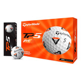 Bolas De Golfe Taylormade Tp 5 Pix Caixa C/ 12 Unidades Cor Branco