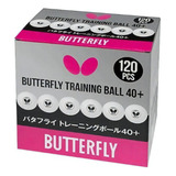 Bolas De Ping Pong Butterfly Plástico 40+ Training
