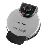 Boleira Britânia Golden Waffle 850w Cinza 