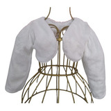 Bolero Bebe Pelinho Luxo, Casaquinho Bebe Branco Batizado