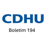 Boletim Cpos Cdhu 194 