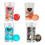 Bolinhas Explosivas Lubrificantes Intimos Hot Ball Kit 4 Uni