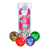 Bolinhas Explosivas Vaginal 4 Sabores Hot Ball V2023