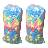 Bolinhas+espumas Para Piscina Tombo Legal Kit C/1000+brinde