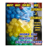 Bolinhas+espumas Para Tombo Legal Kit Com 1000+brinde