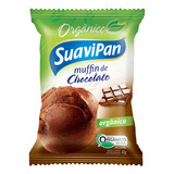 Bolinho Muffin De Chocolate Orgânico 40g Suavipan