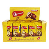 Bolinho Roll Bauducco Recheado Chocolate Caixa