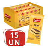 Bolo Bolinho Duo Chocolate Bauducco Kit15