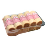 Bolo De Rolo Mini Caixa Com 10 Unidades De 70 Gramas 