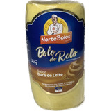 Bolo De Rolo Pernambucano Sabor Doce De Leite 400g