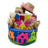 Bolo Fake Festa Junina - Mod002