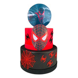 Bolo Fake Homem Aranha Miles Morales
