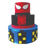 Bolo Fake Homem Aranha