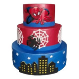 Bolo Fake Homem Aranha