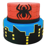 Bolo Fake Homem Aranha
