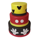 Bolo Fake Maquete Mickey 