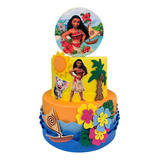 Bolo Fake Moana Adulta