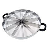 Bolo Pizza Torta Pudim Cortador Marcador 12 Pedaços Inox