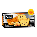Bolo Zero Açucar/lactose Laranja E Chocolate 260g Belive