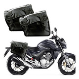Bolsa Alforge Lateral 60l Novo Para Moto Honda Cb250 Twister