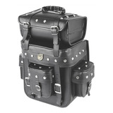Bolsa Alforge Traseiro Moto Custom Cravo 32l Tondin Forza