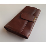 Bolsa Antiga De Mão - Anos 70 - Couro Legítimo
