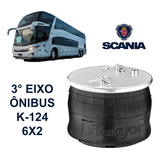 Bolsa Ar Suspensão 3° Eixo Onibus Scania K-124-ib 6x2 