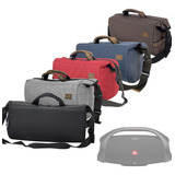 Bolsa Bag Para Caixa De Som Boombox 1 E 2 - Cinza