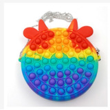 Bolsa Bag Pop-it Fidget Toy Empurre Bolha Anti-stress 16 Cm
