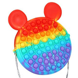 Bolsa Bag Pop-it Fidget Toy Empurre Bolha Anti-stress 16 Cm