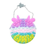 Bolsa Bag Pop-it Fidget Toy Empurre Bolha Anti-stress 16 Cm