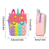 Bolsa Bag Pop-it Fidget Toy Empurre Bolha Anti-stress